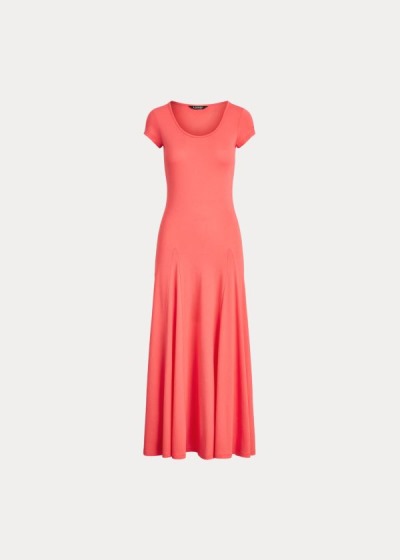 Women's Ralph Lauren Cotton-Blend Maxi Dresses | 365120SVE